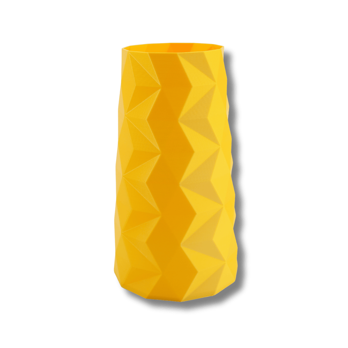 Weihnachtsvase Kristall in Gold – 3D-gedruckt aus PLA
