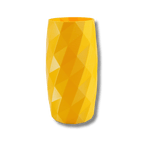 Weihnachtsvase Nordlicht in Gold – 3D-gedruckt aus PLA