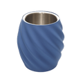 Weinkühler in Blau – 3D-gedruckt aus PLA