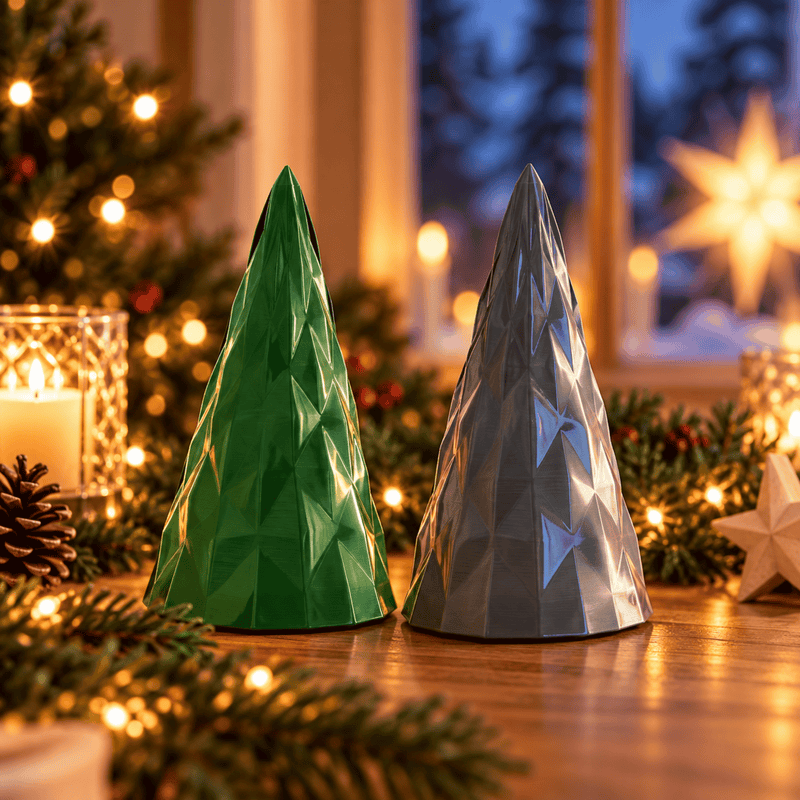Weihnachtsbaum Kristalltanne Glanz – 3D-gedruckt in Kärnten