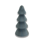 Weihnachtsbaum Stufenwald Glanz in Anthrazit und Grün – 3D-gedruckt aus PLA